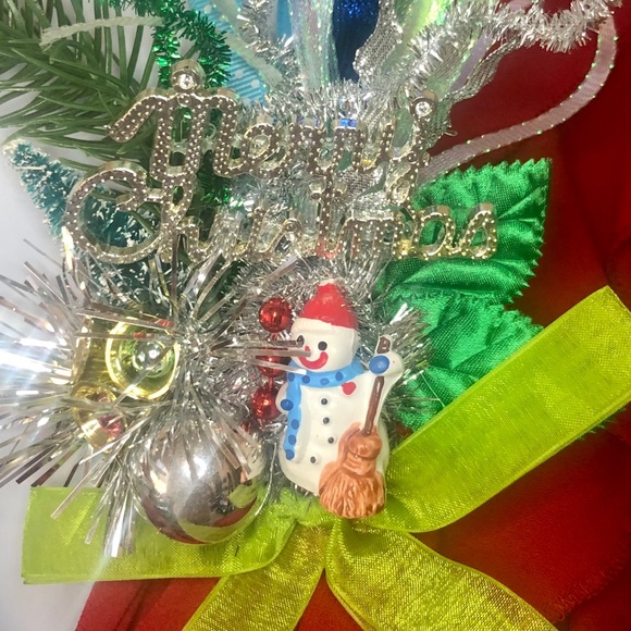 NWOT βοΈ Snowman Holiday Corsage βοΈ - Picture 4 of 10